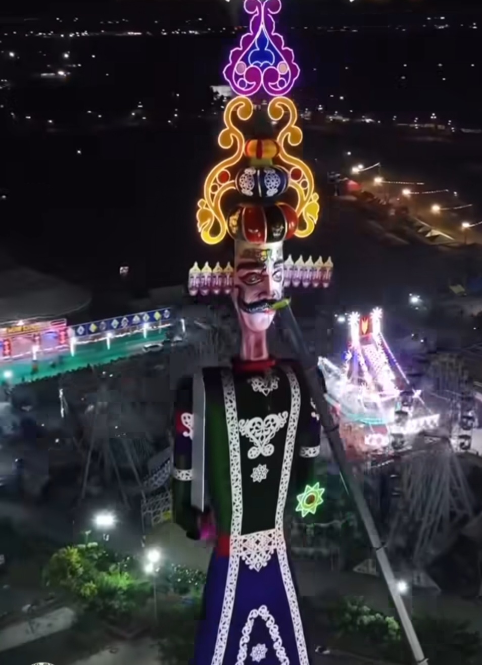 2025 में सबसे ऊंचा रावण कहां का है