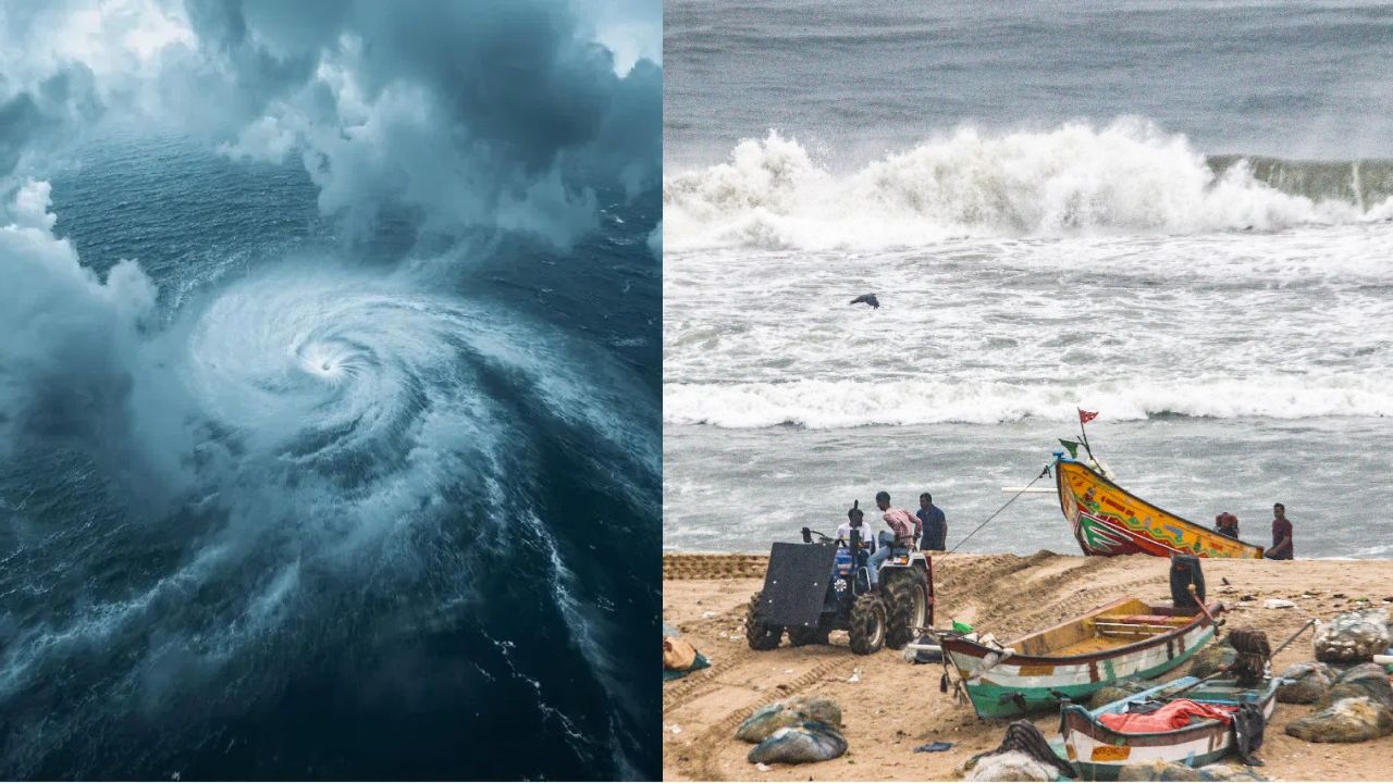 montha साइक्लोन का खतरा कहा कहा है 