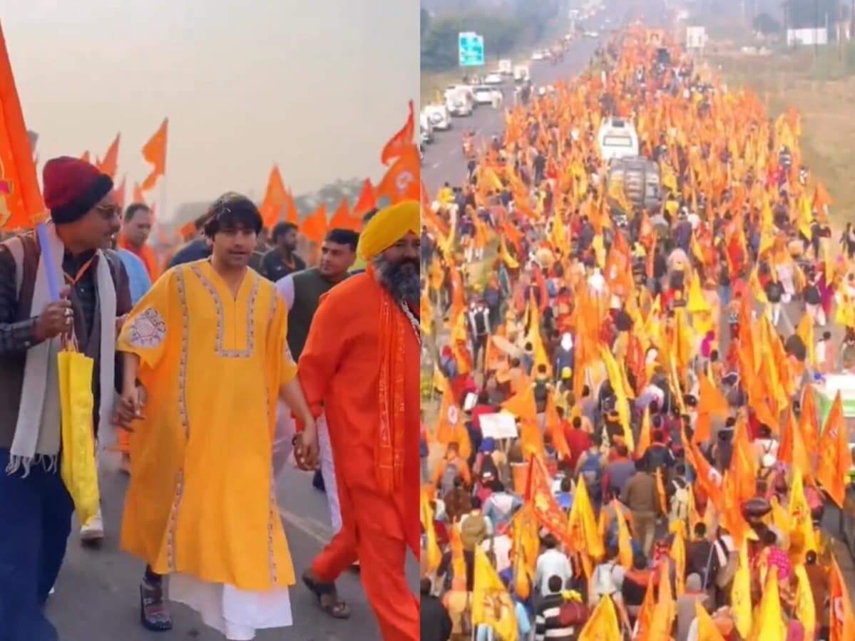 बागेश्वर धाम सरकार की पदयात्रा start हो गया 